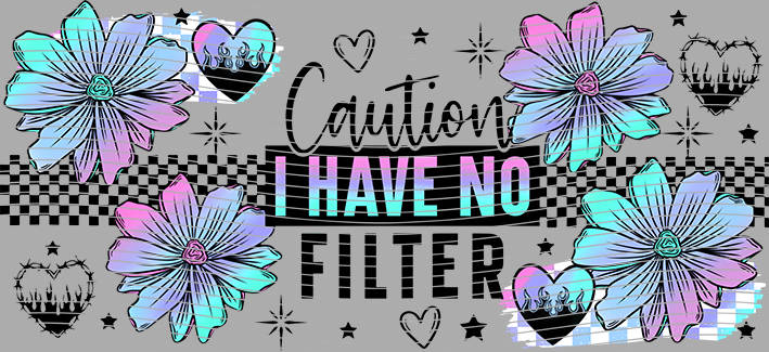 16oz Distressed Checkered-DC-113